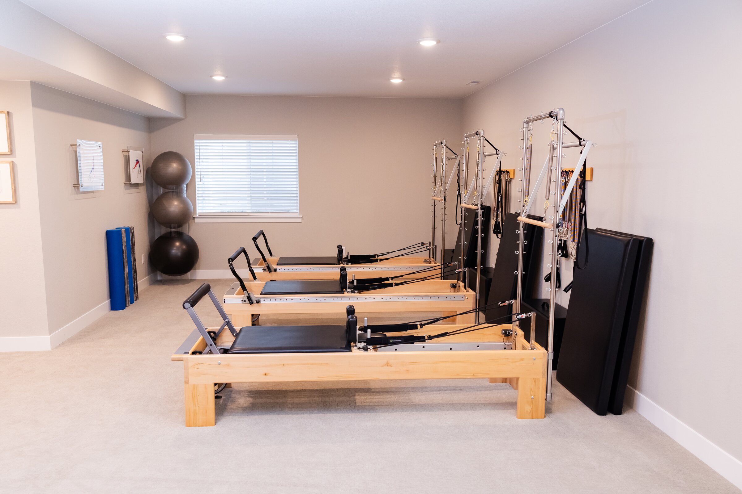 Inside the USA Pilates studio
